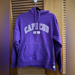 Curfys Cape Cod Hoodie in purple size small
